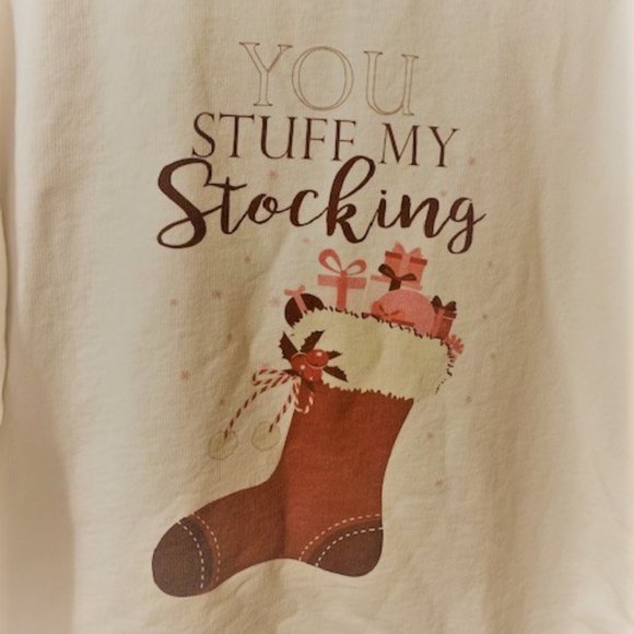 Cute KITTENISH Christmas Sweatshirt, Size L (true-to-size), EUC - Picture 3 of 5